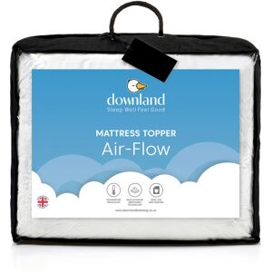 At Home Collection Airflow Mattress Topper White - - Size: DOUBLE White DOUBLE At Home Collection Airflow Mattress Topper White - - Size: DOUBLE White DOUBLE
