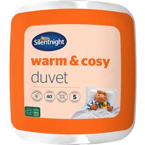 Silentnight Warm & Cosy 15 Tog Duvet White - - Size: S KING White S KING Silentnight Warm & Cosy 15 Tog Duvet White - - Size: S KING White S KING