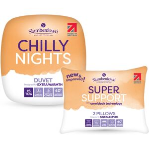 Slumberdown Slumberdown Chilly Nights 15 Tog Winter Duvet - Duvet and Pillows Slumberdown Slumberdown Chilly Nights 15 Tog Winter Duvet - Duvet and Pillows