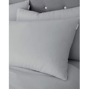 Catherine Lansfield Grey Brushed Cotton Pillowcase Pair - Pillowcase Catherine Lansfield Grey Brushed Cotton Pillowcase Pair - Pillowcase