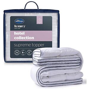 Silentnight Hotel 5cm Mattress Topper White - - Size: KING White KING Silentnight Hotel 5cm Mattress Topper White - - Size: KING White KING