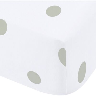 Catherine Lansfield Polka Dot Brushed Bed Linen Fitted Sheet - Bed linen Catherine Lansfield Polka Dot Brushed Bed Linen Fitted Sheet - Bed linen