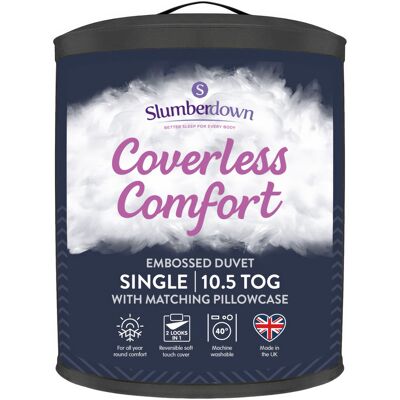 Slumberdown Herringbone 10.5 Tog Duvet - Navy - Single Slumberdown Herringbone 10.5 Tog Duvet - Navy - Single