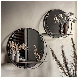 Gallery Direct Gallery Winslow Mirror Black - Black Gallery Direct Gallery Winslow Mirror Black - Black