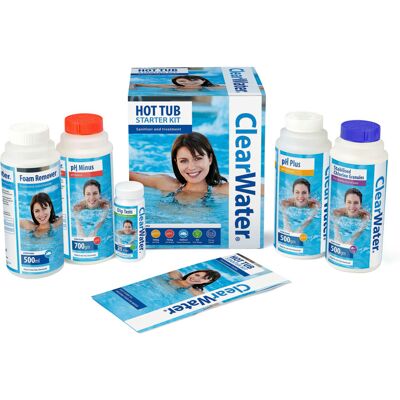ClearWater Spa Chemical Starter Kit - Water Treatment for Hot Tubs ClearWater Spa Chemical Starter Kit - Water Treatment for Hot Tubs