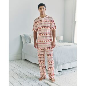 Chelsea Peers Family Pyjama Set - Mens Fairisle - - Size: S Fairisle S male Chelsea Peers Family Pyjama Set - Mens Fairisle - - Size: S Fairisle S male