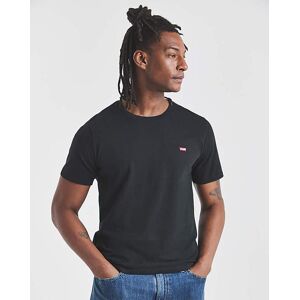 Levis Short Sleeve Housemark T-Shirt Black - - Size: 1XL Black 1XL male Levis Short Sleeve Housemark T-Shirt Black - - Size: 1XL Black 1XL male