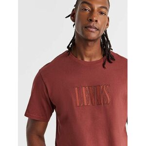 Levis Relaxed Fit Logo T-Shirt Rust - - Size: S Rust S male Levis Relaxed Fit Logo T-Shirt Rust - - Size: S Rust S male