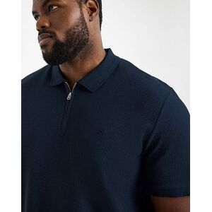 Jack & Jones Austin 1/4 Zip Waffle Polo Navy Blazer - - Size: M(44) Navy Blazer M(44) male Jack & Jones Austin 1/4 Zip Waffle Polo Navy Blazer - - Size: M(44) Navy Blazer M(44) male