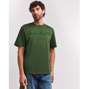 Timberland Embroidery Tonal T-Shirt Black/Green - - Size: S37/38 Black/Green S37/38 male Timberland Embroidery Tonal T-Shirt Black/Green - - Size: S37/38 Black/Green S37/38 male
