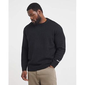 Jack & Jones Norrebro Logo Jumper Black - - Size: 6XL(66) Black 6XL(66) male Jack & Jones Norrebro Logo Jumper Black - - Size: 6XL(66) Black 6XL(66) male