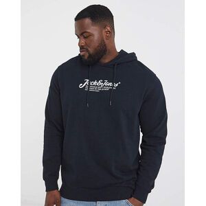 Jack & Jones Beau Logo Hoodie - Navy SKY Captain - - Size: L(47) SKY Captain L(47) male Jack & Jones Beau Logo Hoodie - Navy SKY Captain - - Size: L(47) SKY Captain L(47) male