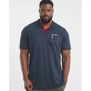 Jack & Jones Verner Logo Polo - Navy SKY Captain - - Size: 2XL(53) SKY Captain 2XL(53) male Jack & Jones Verner Logo Polo - Navy SKY Captain - - Size: 2XL(53) SKY Captain 2XL(53) male