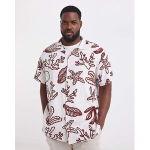 Jack & Jones Luke Textured Pattern Shirt Cloud Dancer - - Size: 3XL(56) Cloud Dancer 3XL(56) male Jack & Jones Luke Textured Pattern Shirt Cloud Dancer - - Size: 3XL(56) Cloud Dancer 3XL(56) male