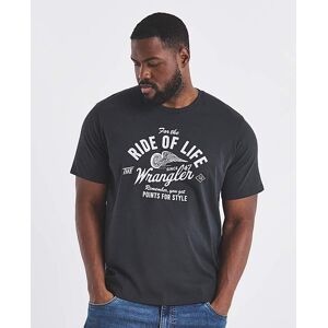 Wrangler Americana T-Shirt - Faded Black Faded Black - - Size: S Faded Black S male Wrangler Americana T-Shirt - Faded Black Faded Black - - Size: S Faded Black S male