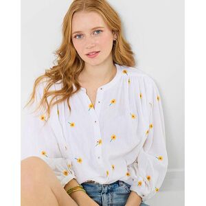 Joe Browns JB Sunshine Embroidered Cotton Blouse White Multi-Coloured - - Size: 18 White Multi-Coloured female Joe Browns JB Sunshine Embroidered Cotton Blouse White Multi-Coloured - - Size: 18 White Multi-Coloured female