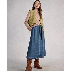 White Stuff Lexi Skirt Denim - - Size: 24 Denim White Stuff Lexi Skirt Denim - - Size: 24 Denim
