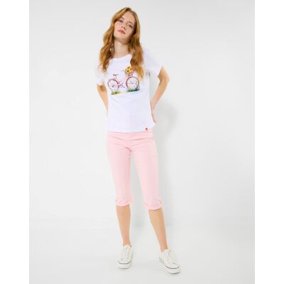 Joe Browns Spring Gardens Capri Pants Pink - - Size: 8 Pink 8 female Joe Browns Spring Gardens Capri Pants Pink - - Size: 8 Pink 8 female
