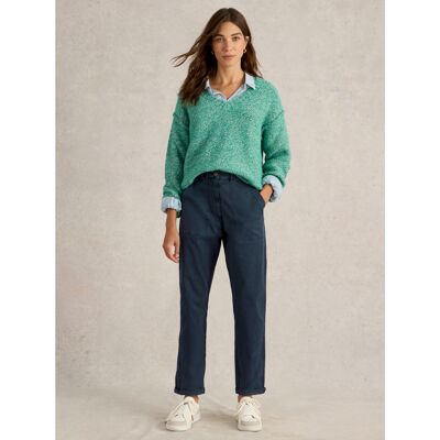 White Stuff Twister Chino Trouser Navy - - Size: 20 Navy 20 female White Stuff Twister Chino Trouser Navy - - Size: 20 Navy 20 female