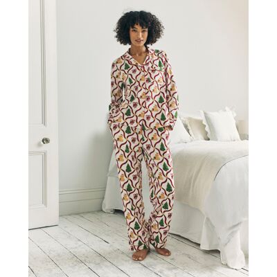 Chelsea Peers Button Up Long PJ Set Multi - - Size: 18 Multi 18 female Chelsea Peers Button Up Long PJ Set Multi - - Size: 18 Multi 18 female