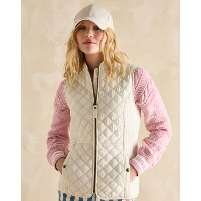 Joules Minx Gilet Cream - - Size: 10 Cream 10 female Joules Minx Gilet Cream - - Size: 10 Cream 10 female