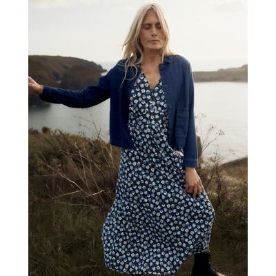 Seasalt Cornwall Chateaux Dress Blue Multi-Coloured - - Size: 12 Blue Multi-Coloured 12 Seasalt Cornwall Chateaux Dress Blue Multi-Coloured - - Size: 12 Blue Multi-Coloured 12