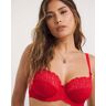 Panache Envy Balcony Bra Poppy Red Poppy RED 32DD