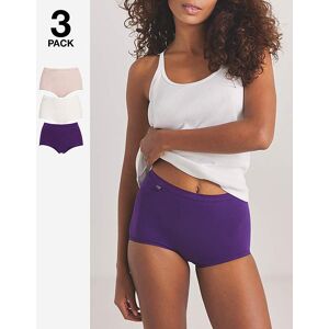 Sloggi 3Pk Basic Maxi Knicker Purple Mix Purple MIX - - Size: 10 Purple MIX 10 Sloggi 3Pk Basic Maxi Knicker Purple Mix Purple MIX - - Size: 10 Purple MIX 10