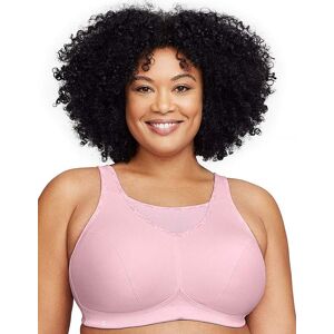 Glamorise 1066 Sport Bra Parfait Pink - - Size: 42D Parfait Pink 42D Glamorise 1066 Sport Bra Parfait Pink - - Size: 42D Parfait Pink 42D