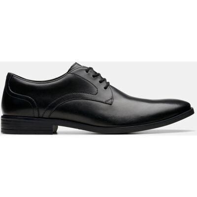 Clarks Brandon Lace Leather Shoe - Black Black - - Size: 12 Black 12 male Clarks Brandon Lace Leather Shoe - Black Black - - Size: 12 Black 12 male