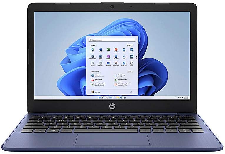 HP Stream 11 11.6in 64GB Laptop - Blue Blue