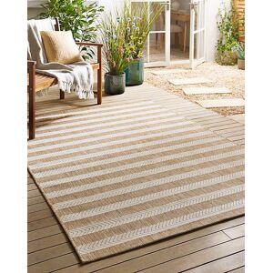 Homemaker Outdoor Rug - Natural Stripe Natural - - Size: 160X230 Natural 160X230 Homemaker Outdoor Rug - Natural Stripe Natural - - Size: 160X230 Natural 160X230