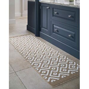 Origins Geo Stain Resistant Cosy Runner Stone - - Size: 65X200 Stone 65X200 Origins Geo Stain Resistant Cosy Runner Stone - - Size: 65X200 Stone 65X200