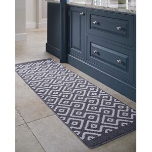 Origins Geo Stain Resistant Cosy Runner Navy - - Size: 65X150 Navy 65X150 Origins Geo Stain Resistant Cosy Runner Navy - - Size: 65X150 Navy 65X150