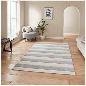 Catherine Lansfield Cove Stripe Rug Grey - Modern Rug Catherine Lansfield Cove Stripe Rug Grey - Modern Rug