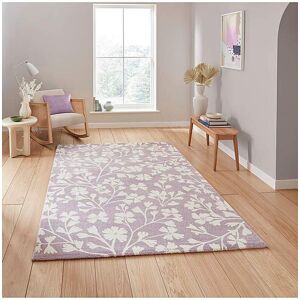 Catherine Lansfield Grace Floral Rug Lilac - - Size: 160X230 Lilac 160X230 Catherine Lansfield Grace Floral Rug Lilac - - Size: 160X230 Lilac 160X230