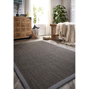 Origins Sisal Border Rug Grey - - Size: 120X170 Grey 120X170 Origins Sisal Border Rug Grey - - Size: 120X170 Grey 120X170