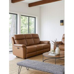 Aspire Kingsmere Power Recliner 3 Seater TAN - TAN Aspire Kingsmere Power Recliner 3 Seater TAN - TAN