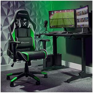X Rocker Agility Jr Esport Gaming Chair - Green Green - Green X Rocker Agility Jr Esport Gaming Chair - Green Green - Green