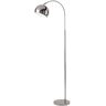 JD Williams Chrome Arc Floor Lamp Chrome