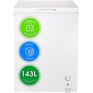 Abode A142CF0E1W Chest Freezer 142L White - White Abode A142CF0E1W Chest Freezer 142L White - White