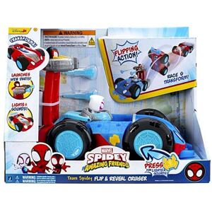 Spidey And His Amazing Friends Spidey Deluxe Feature Vehicle - Spidey And His Amazing Friends Spidey Deluxe Feature Vehicle -