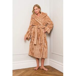 Jim Jam The Label Caramel Ribbed Dressing Gown Caramel - - Size: L/XL Caramel L/XL Jim Jam The Label Caramel Ribbed Dressing Gown Caramel - - Size: L/XL Caramel L/XL