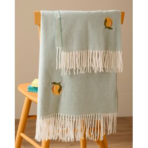 Furn. Fruits Embroidered Throw Orange 130x180 Female Furn. Fruits Embroidered Throw Orange 130x180 Female