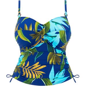 Fantasie Pichola Twist Tankini Top Tropic Blue 34dd Female Fantasie Pichola Twist Tankini Top Tropic Blue 34dd Female