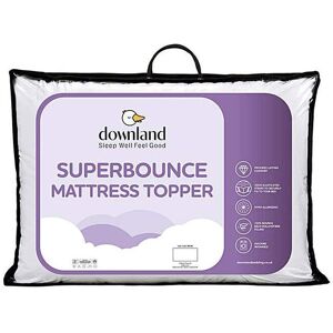 Downland Superbounce Mattress Topper White S King Female Downland Superbounce Mattress Topper White S King Female