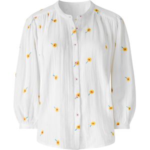 Joe Browns Jb Sunshine Embroidered Cotton Blouse White Multi-Coloured 12 Female Joe Browns Jb Sunshine Embroidered Cotton Blouse White Multi-Coloured 12 Female