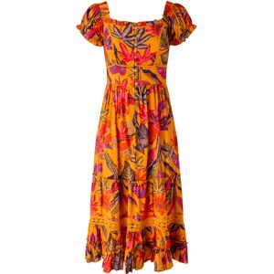 Joe Browns Amelia Printed Dress Orange Multi-Coloured 8 Female Joe Browns Amelia Printed Dress Orange Multi-Coloured 8 Female