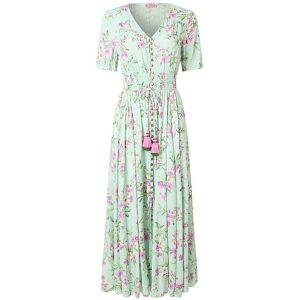 Joe Browns Summer Blossoms Maxi Dress Multi 12 Female Joe Browns Summer Blossoms Maxi Dress Multi 12 Female