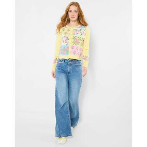 Joe Browns Jb Felicity Patchwork Floral Cardigan Yellow Multi-Coloured 14 Female Joe Browns Jb Felicity Patchwork Floral Cardigan Yellow Multi-Coloured 14 Female